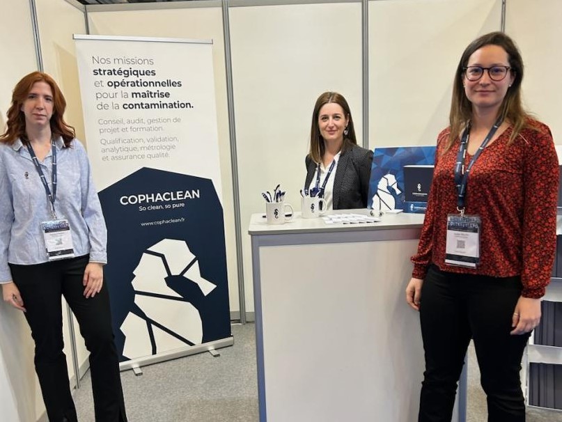 Ségolène, Céline et Aurélie vous ont accueilli sur notre stand.