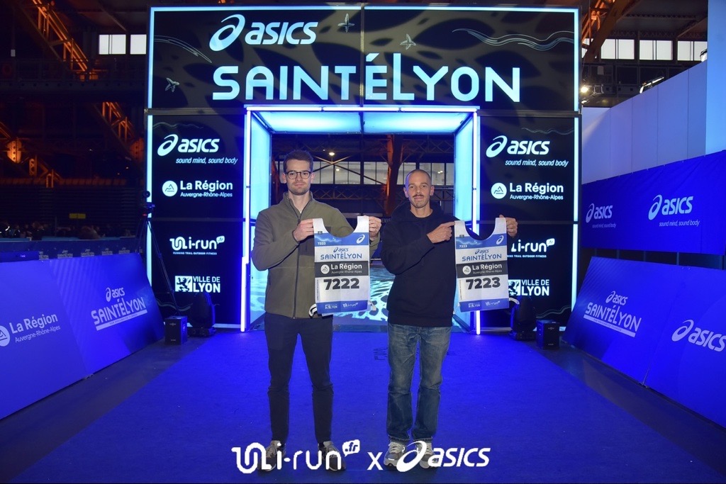 Fabien et Jonathan pour la SaintéLyon en solo