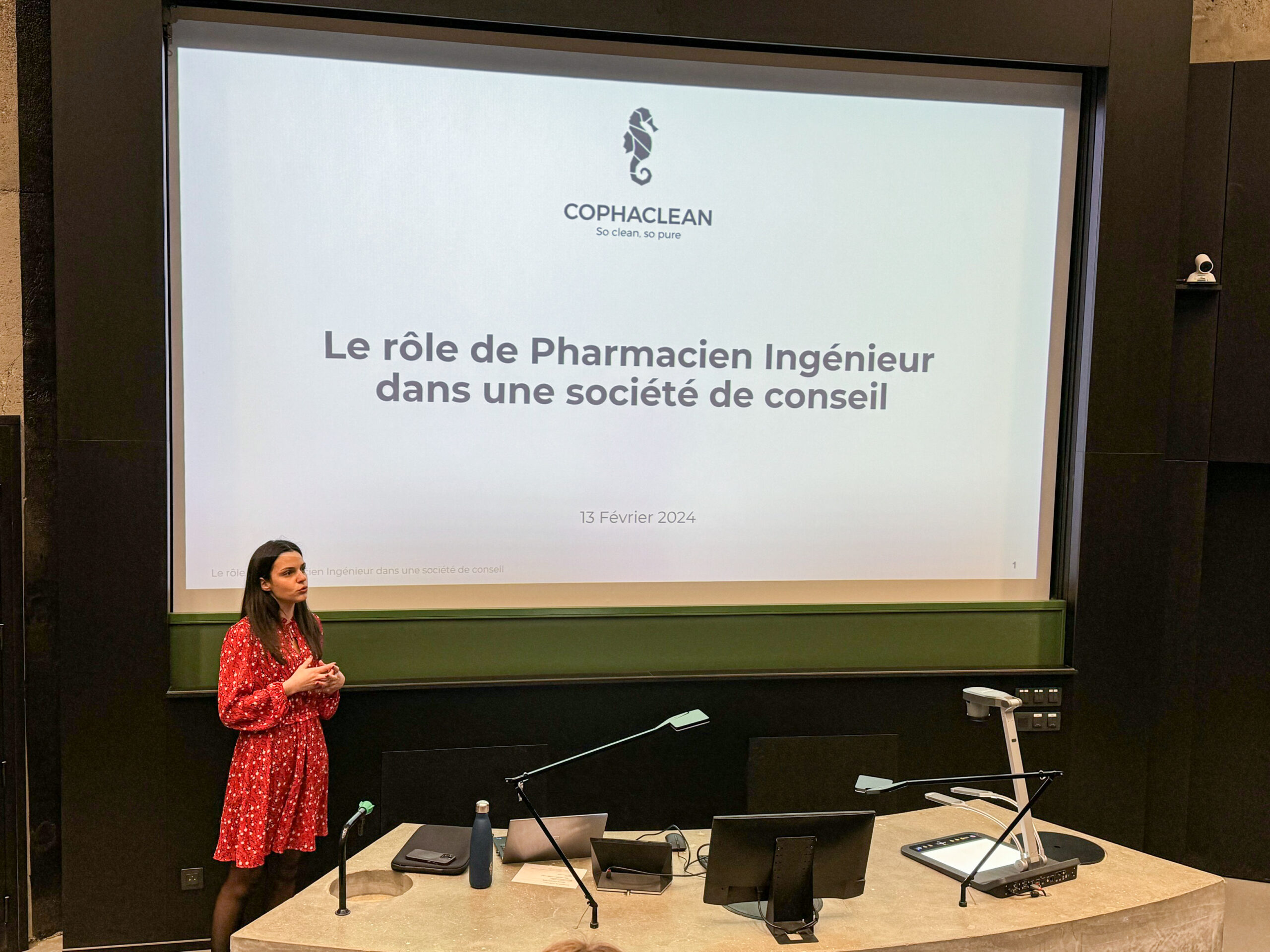 La conférence sur le rôle du Pharmacien Ingénieur